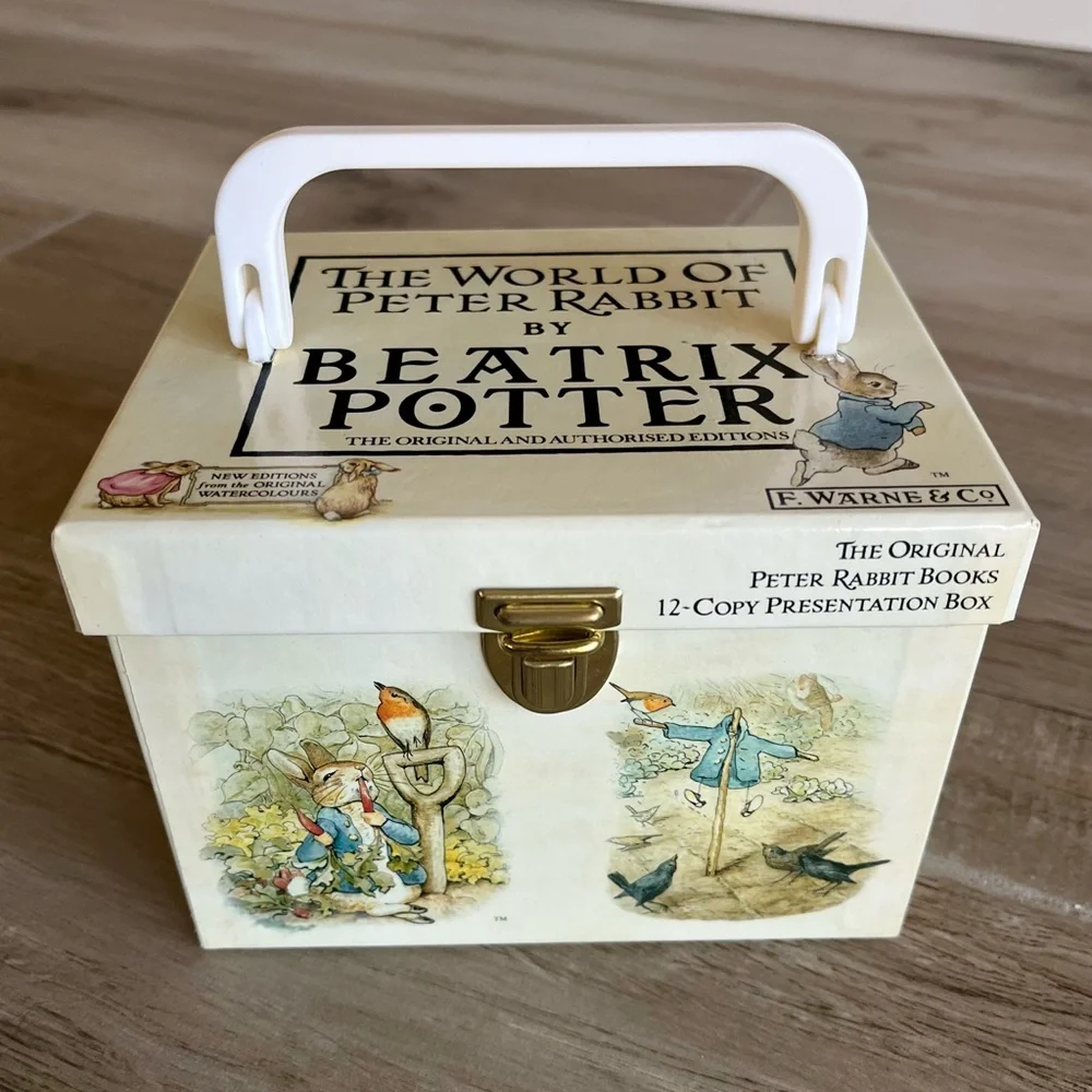 THE WORLD OF PETER RABBIT by Beatrix Potter 1987 1-12 Hard Cover Books Box Set - Picture 10 of 16